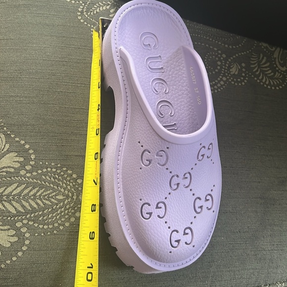 Gucci lavender clogs size 37. New - Picture 5 of 5